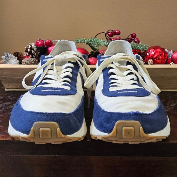 Nike Men's Waffle One SE Trainers, Midnight Navy/Coconut Milk, Sz 13 - Picture 4 of 16